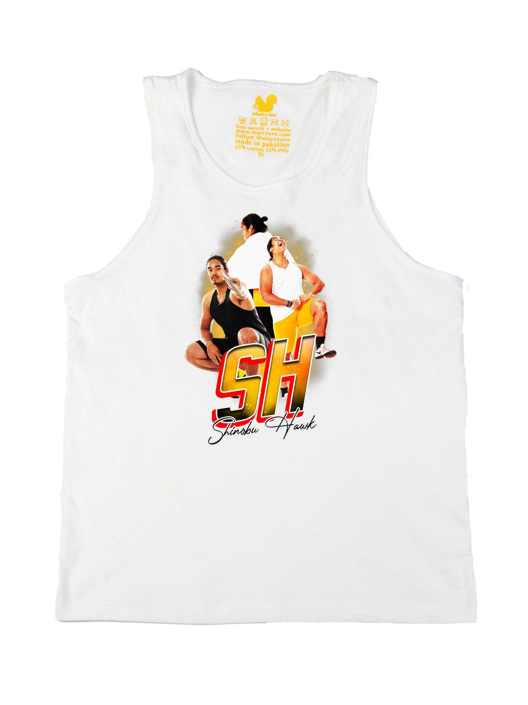 Shinobu Hawk Collage Tank Top