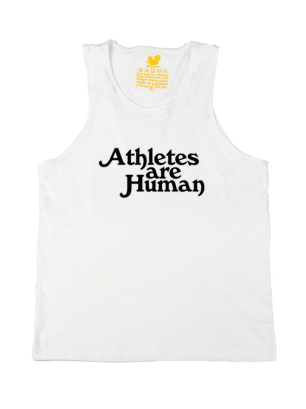 Athletes are Human Tank Top