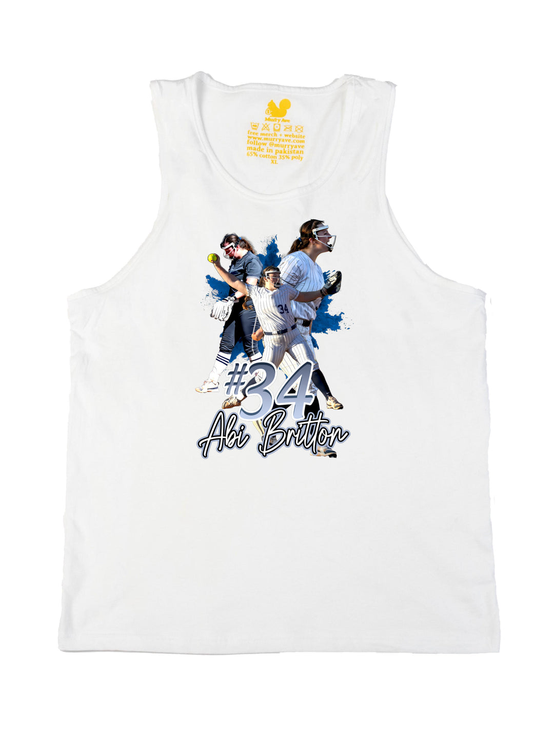 Abi Britton Initials Tank Top