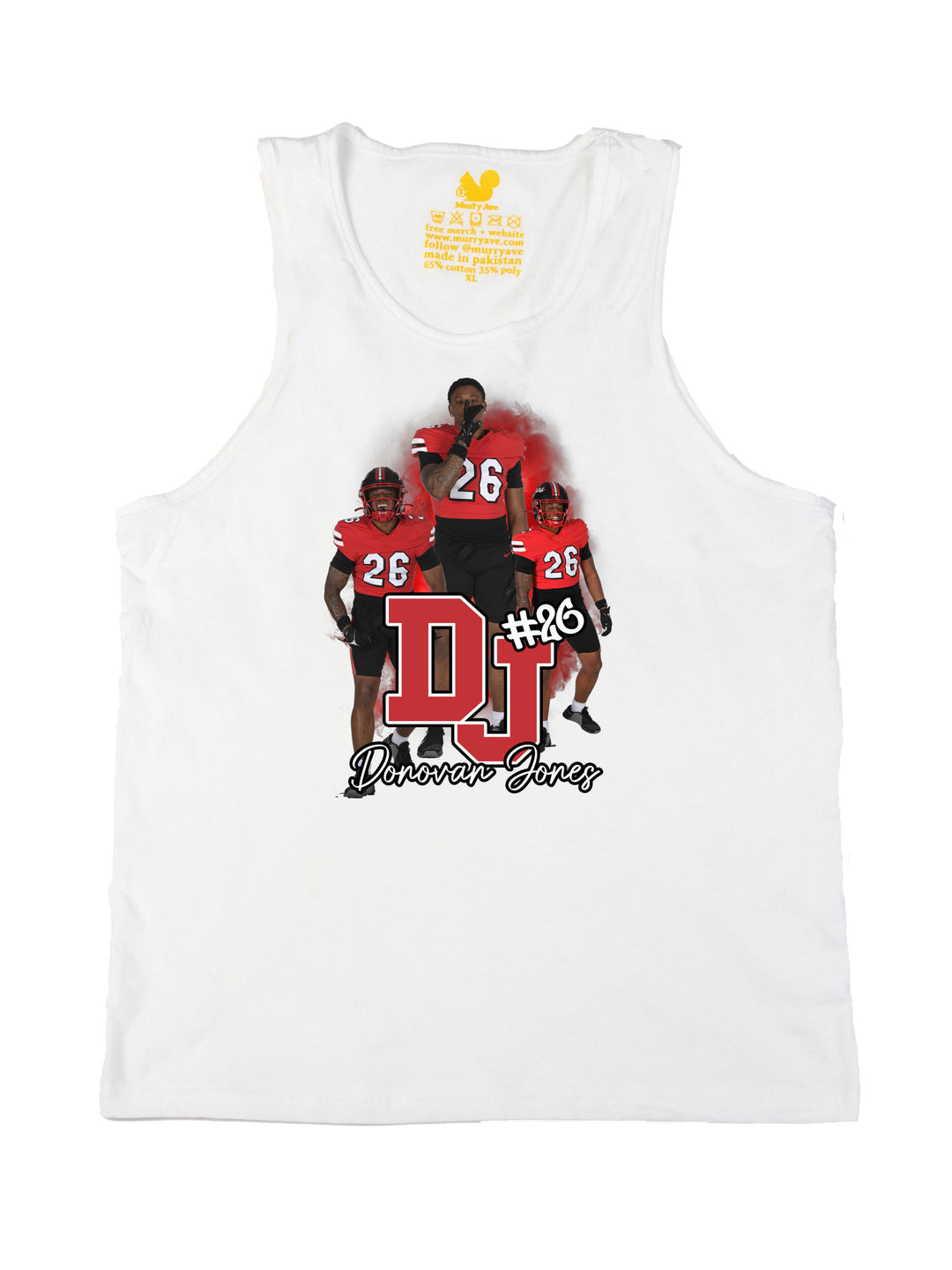 Donovan Jones Initials Tank Top