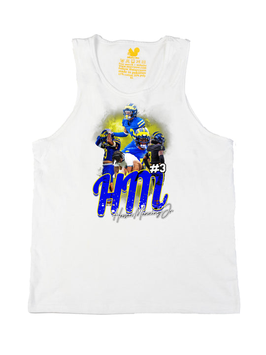 Hasson Manning Jr Initials Tank Top