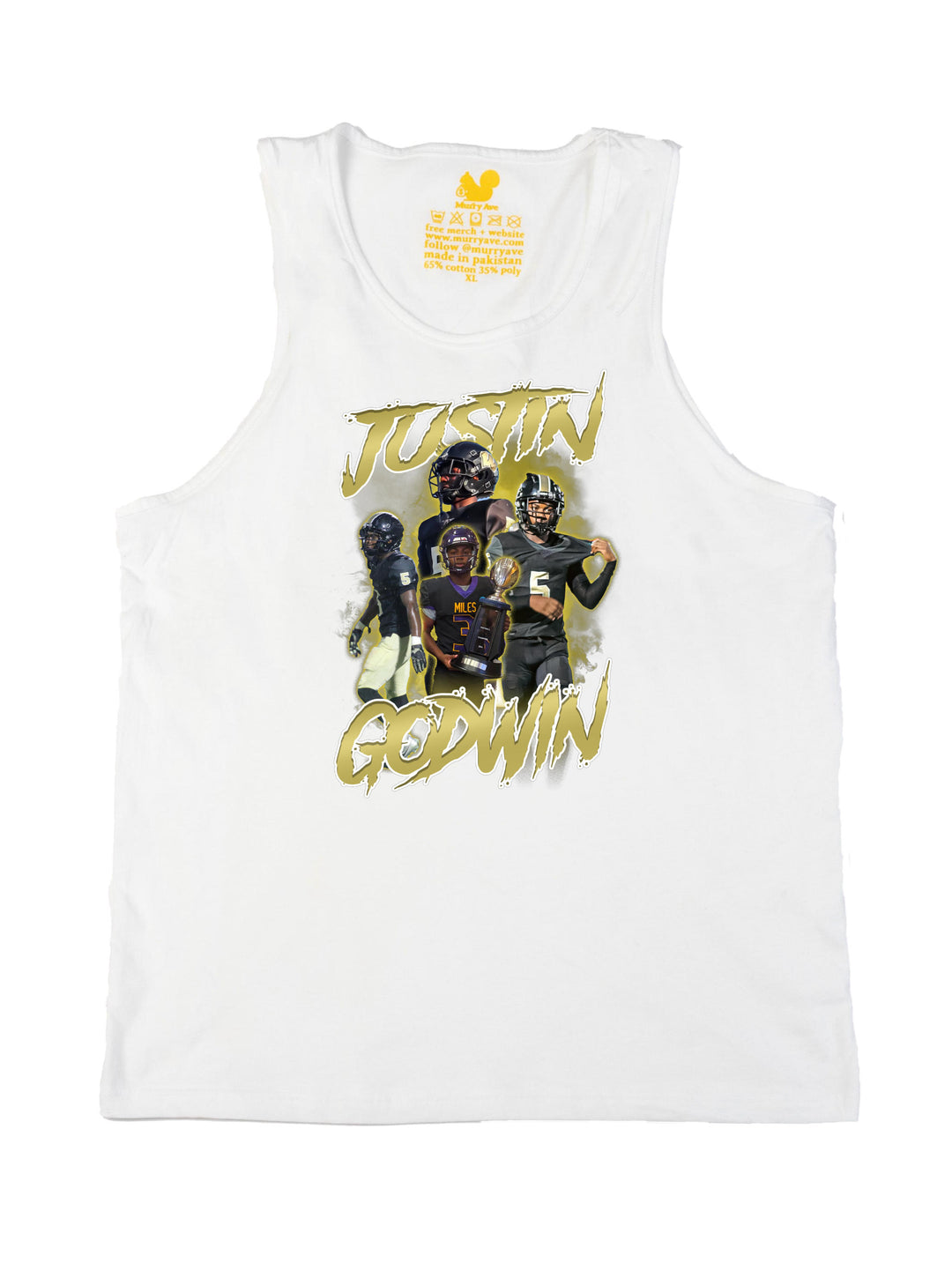 Justin Godwin Collage Tank Top