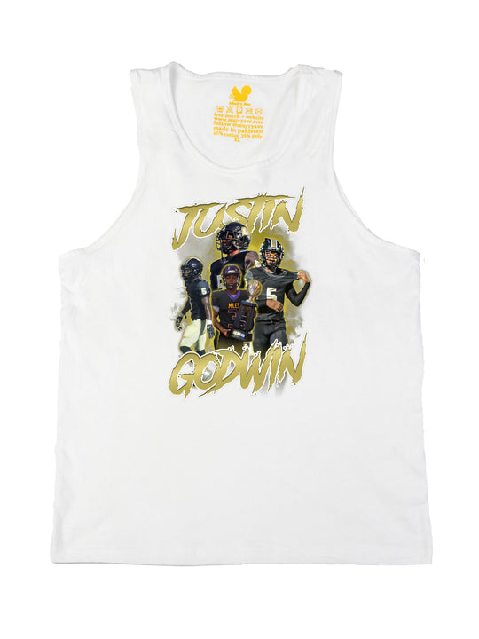 Justin Godwin Collage Tank Top