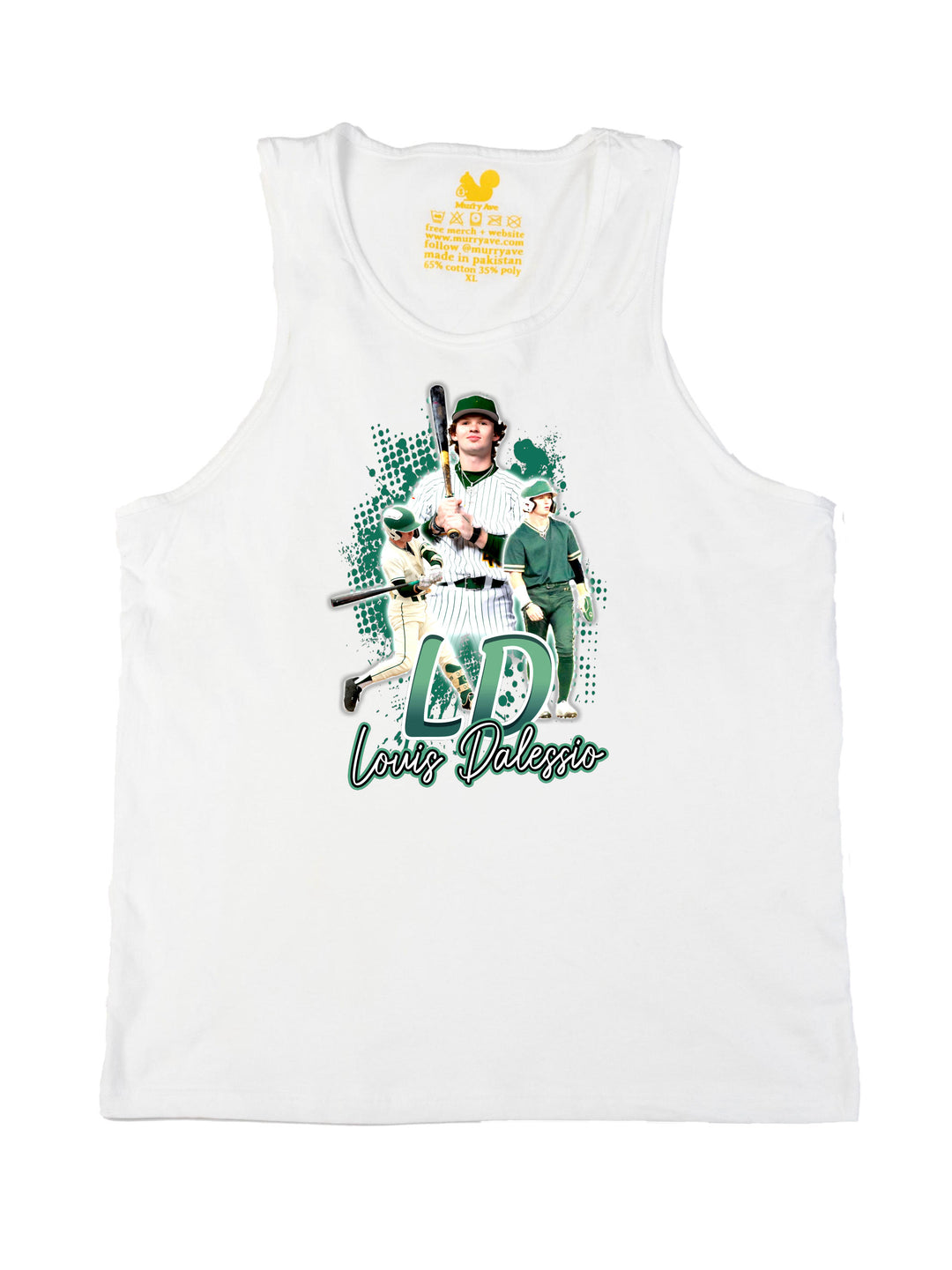 Louis Dalessio Initials Tank Top