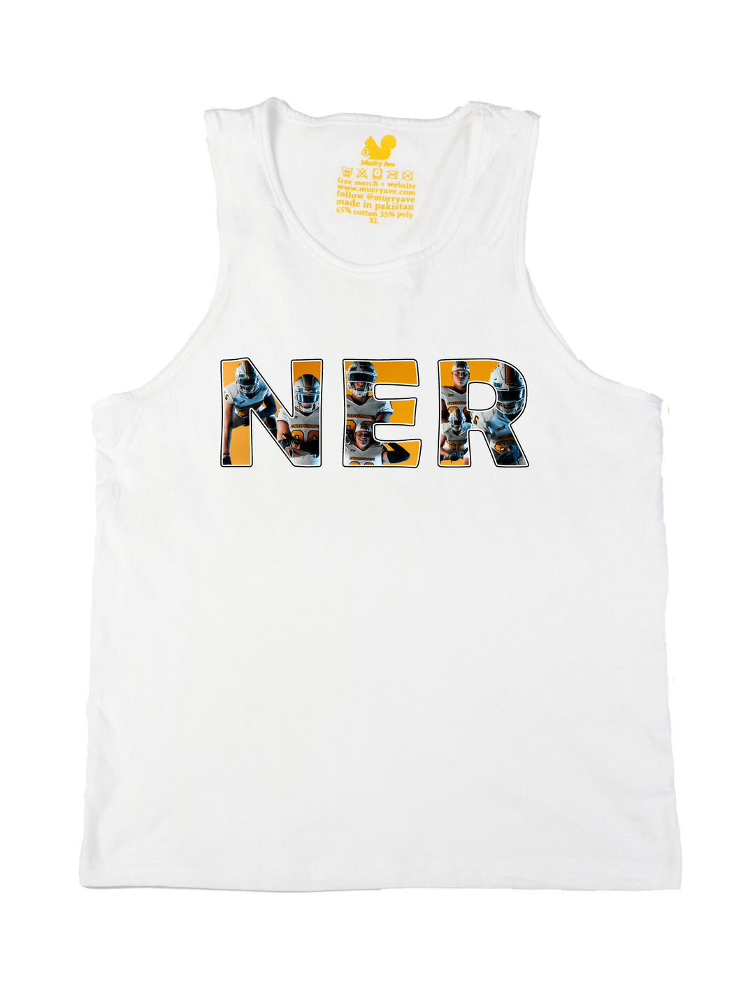 Nathaniel Eberly Rodriguez Letters Tank Top