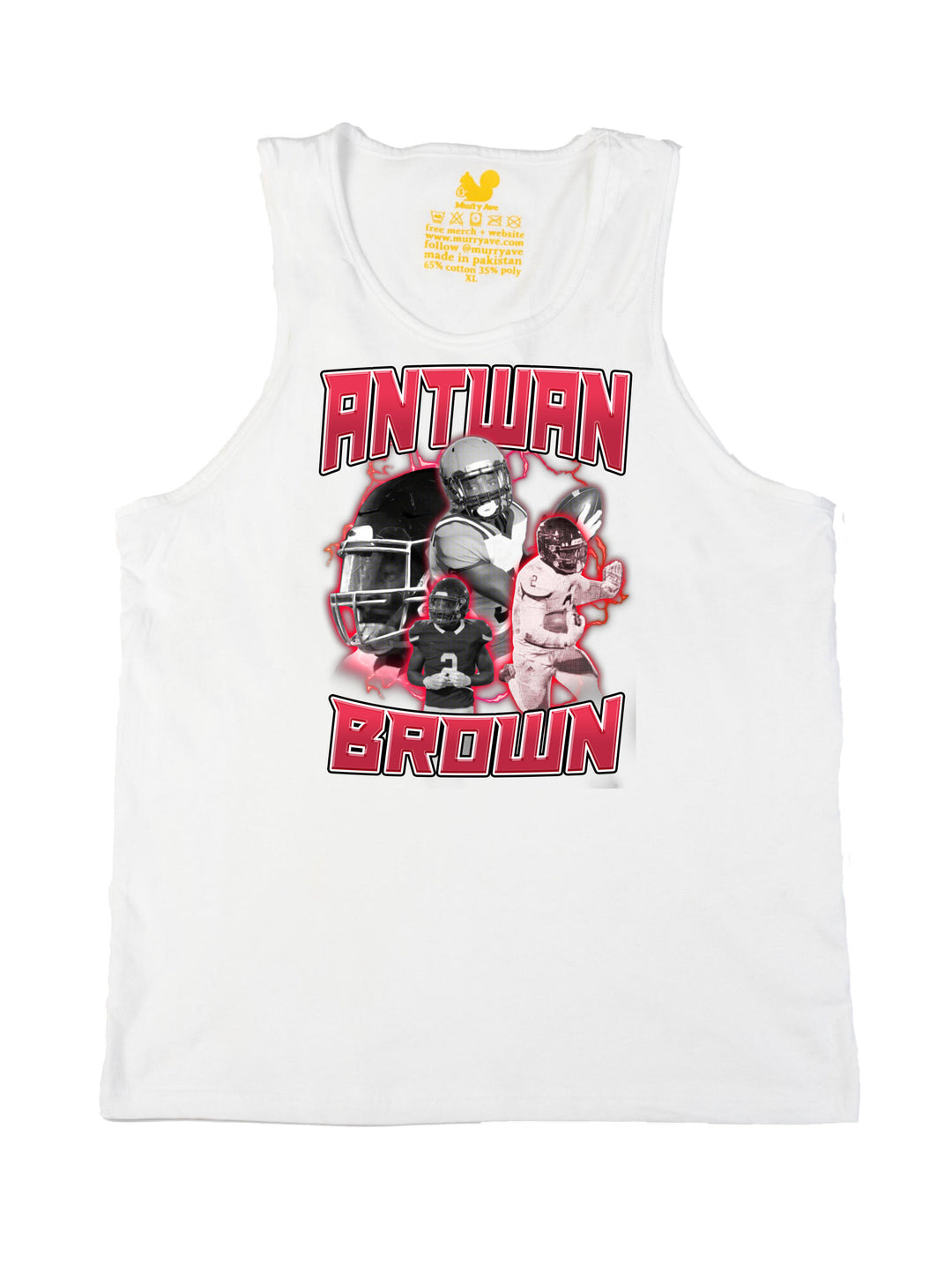 Antwan Brown Tank Top