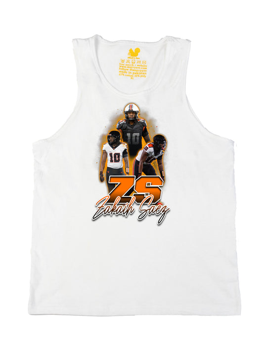 Zakaih Saez Collage Tank Top