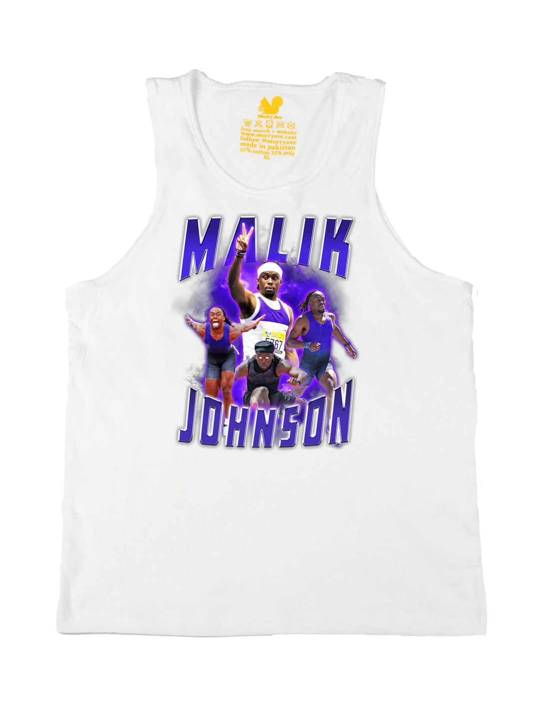 Malik Johnson Collage Tank Top