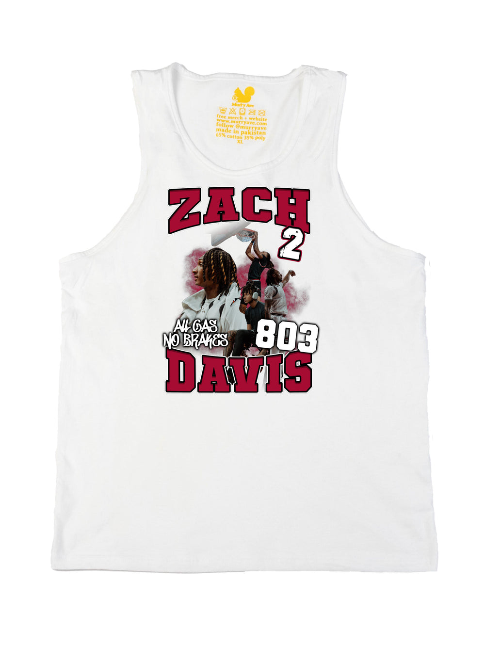 Zach Davis Collage Tank Top