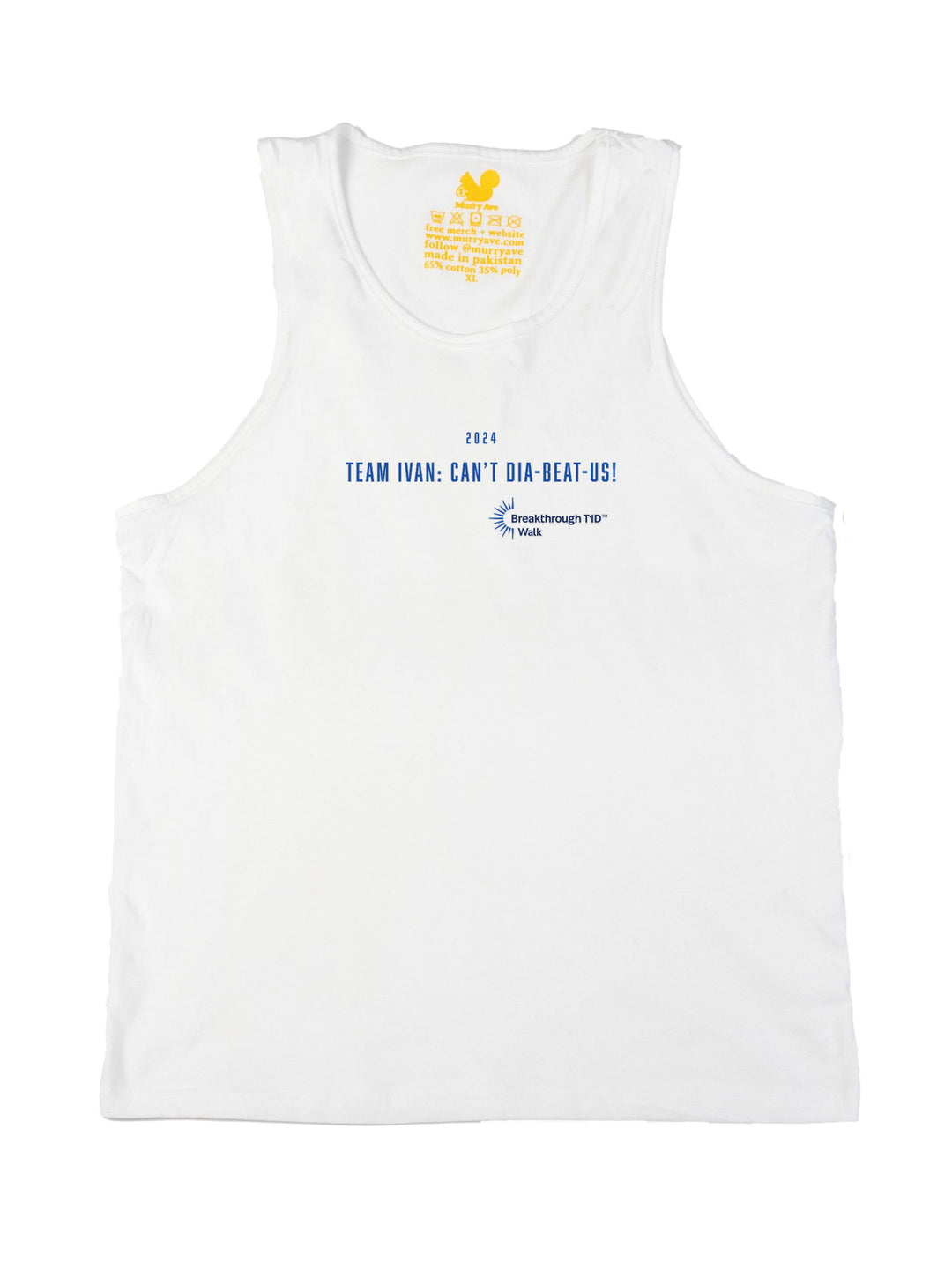 Team Ivan Cant Dia beat us Tank Top
