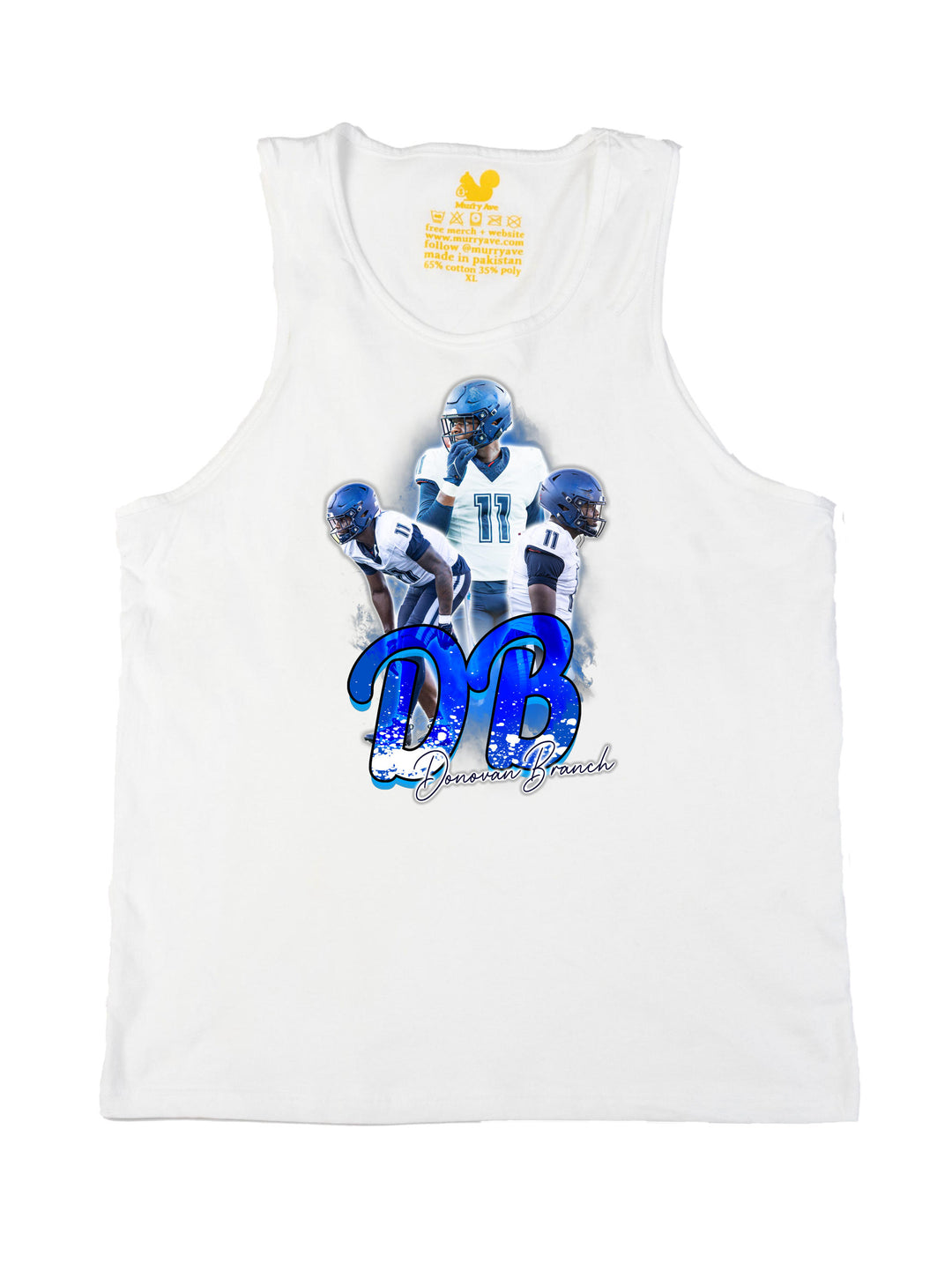 Donovan Branch Initials Tank Top