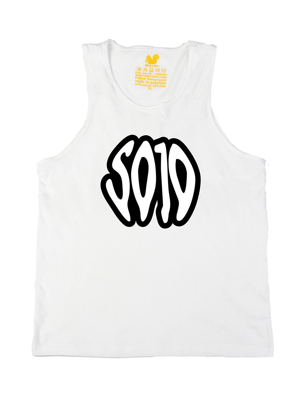 Kk White Tank Top