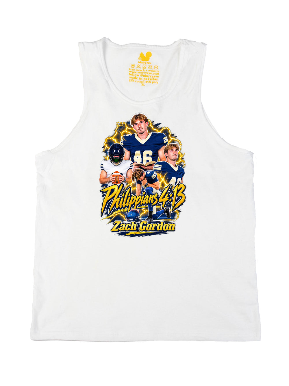 Zach Gordon Collage Tank Top