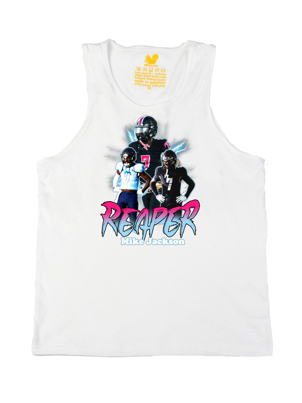 Mike Jackson Collage Tank Top
