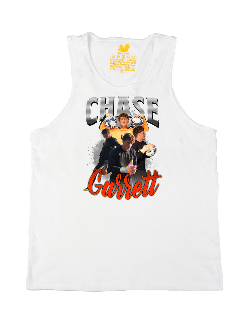 Chase Garrett Collage Tank Top