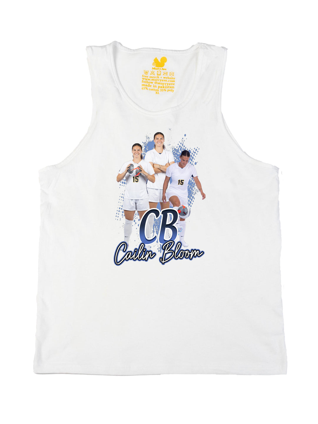 Cailin Bloom Initials Tank Top