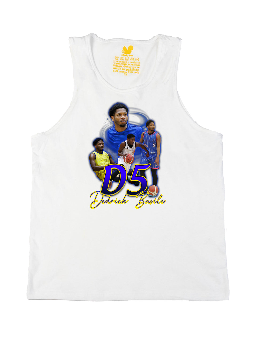 Dedrick Basile Collage Tank Top