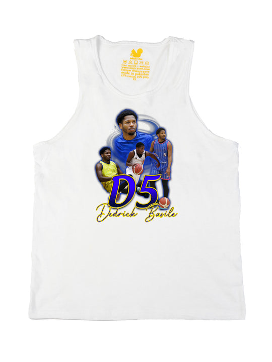 Dedrick Basile Collage Tank Top
