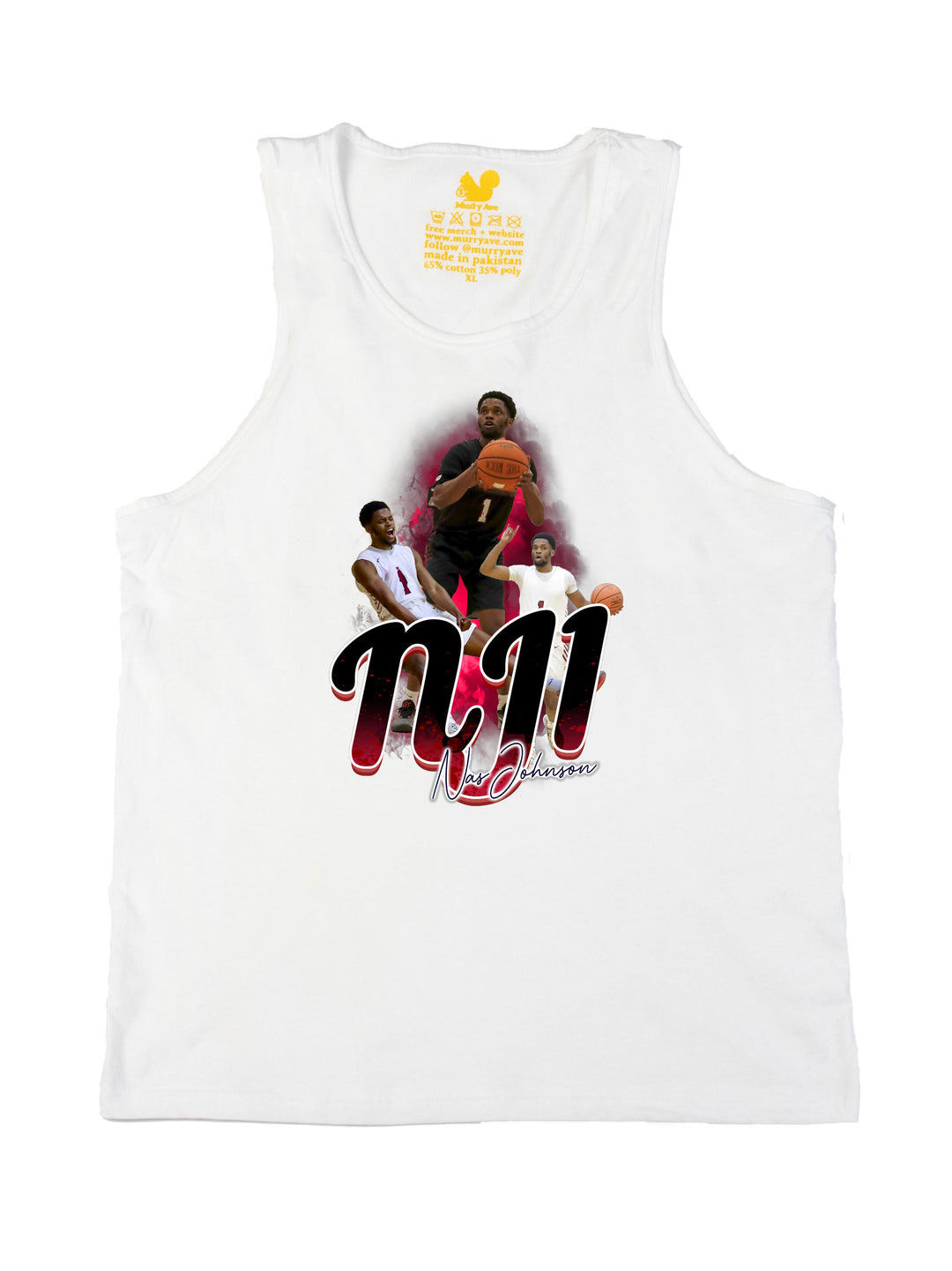 Nas Johnson Initials Tank Top