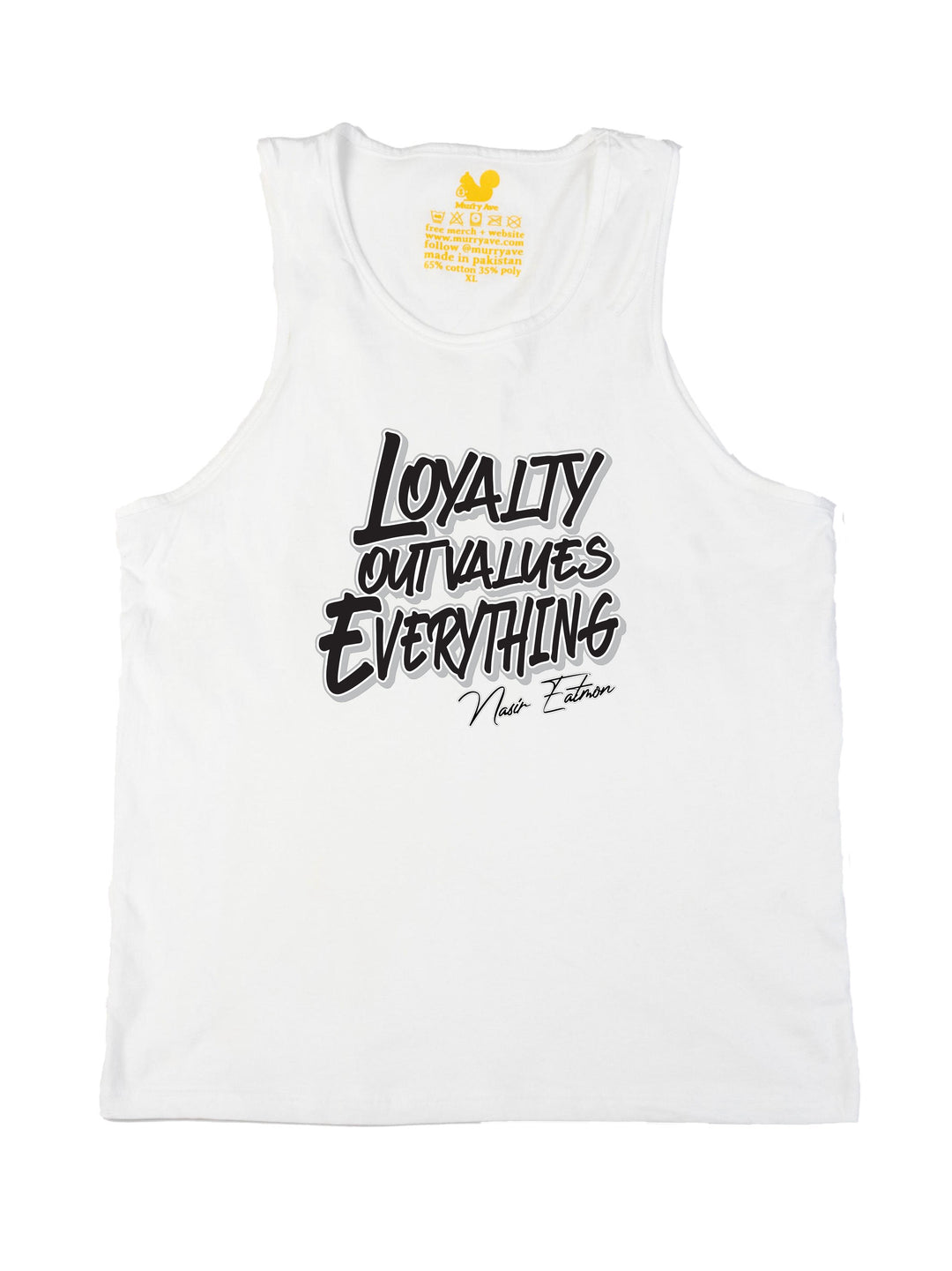 Nasir Eatmon Slogan Tank Top