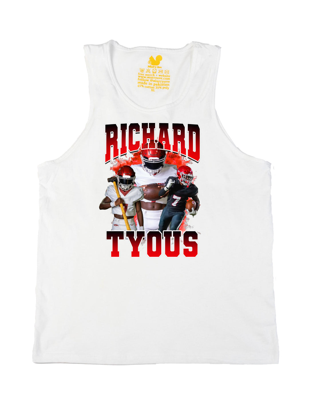 Richard Tyous Collage Tank Top