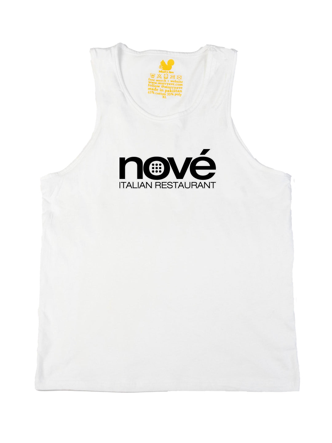 Nove Italian Restaurant  Logo Tank Top