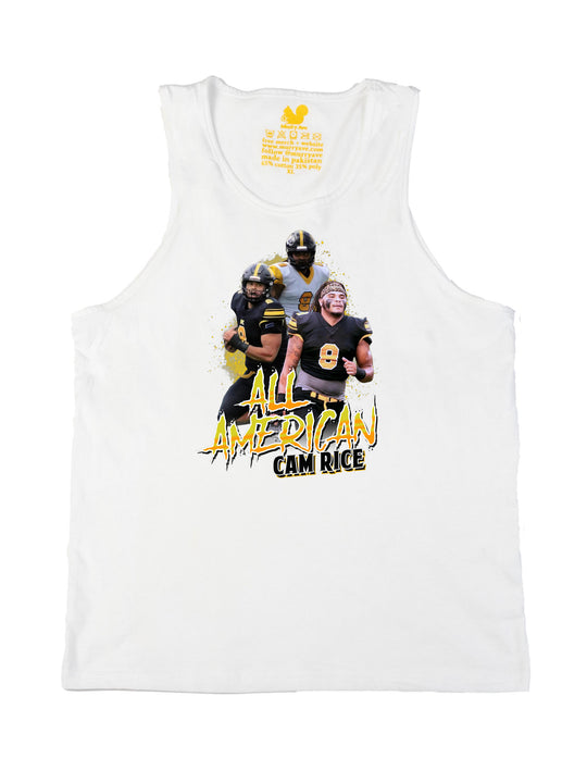 Cam Rice Collage Tank Top