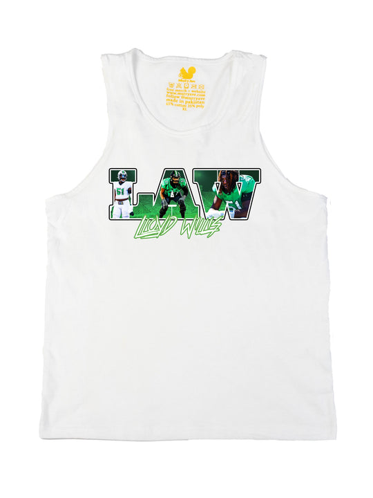 Lloyd Willis Letters Tank Top