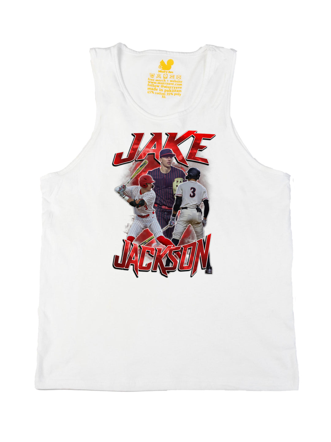 Jake Jackson Collage Tank Top