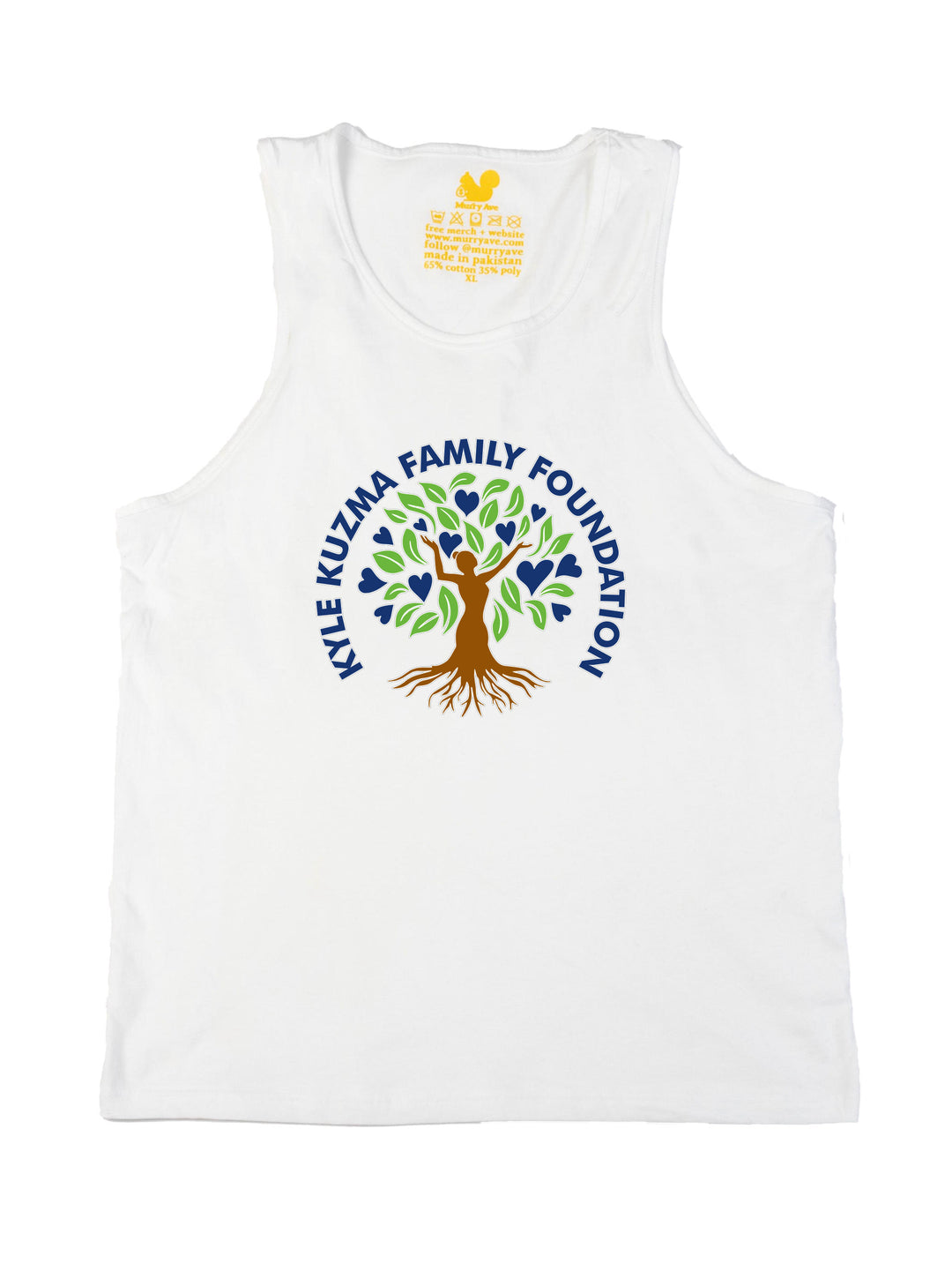 Kyle Kuzma Family Foundation Logo Tank Top