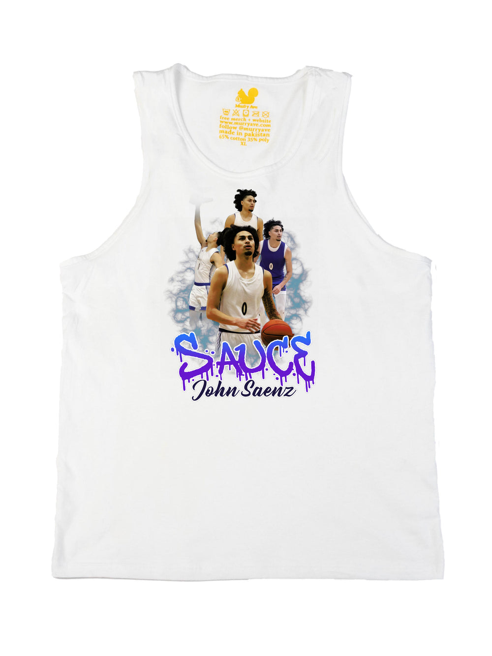 Jonathan Saenz Collage Tank Top