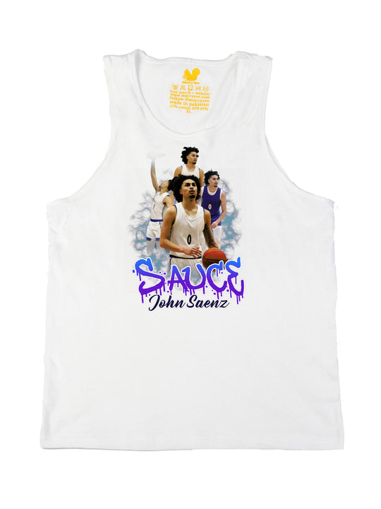 Jonathan Saenz Collage Tank Top