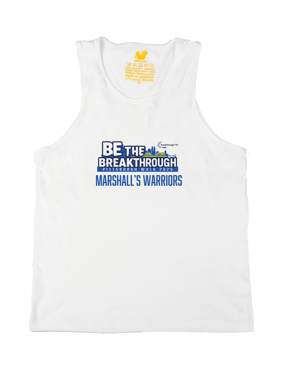 Marshalls Warriors Tank Top