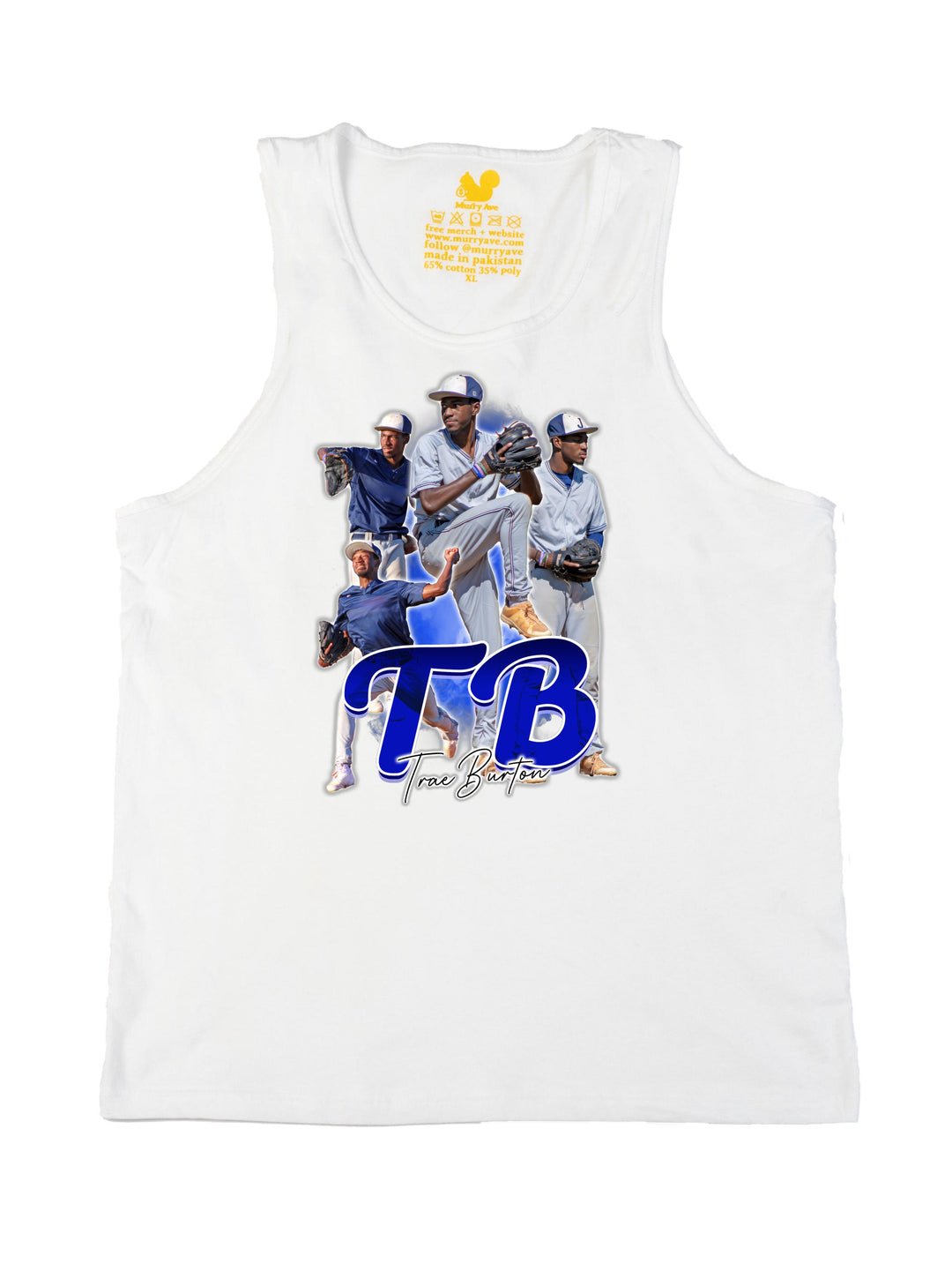 Trae Burton Collage Tank Top