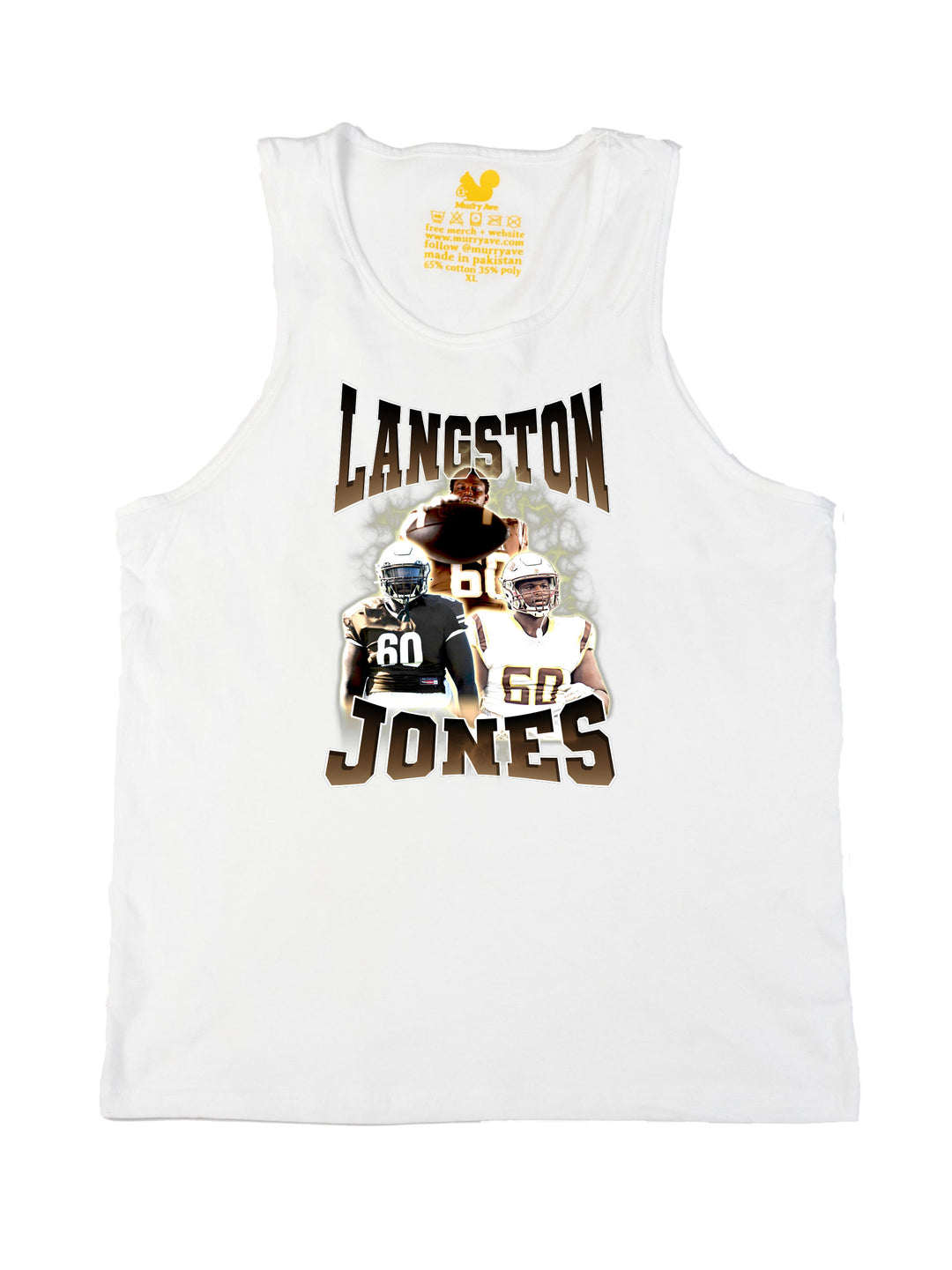 Langston Jones Collage Tank Top