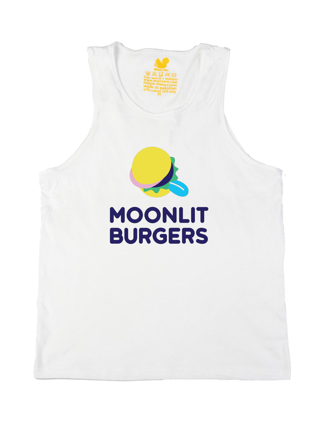 Moonlit Burgers Tank Top