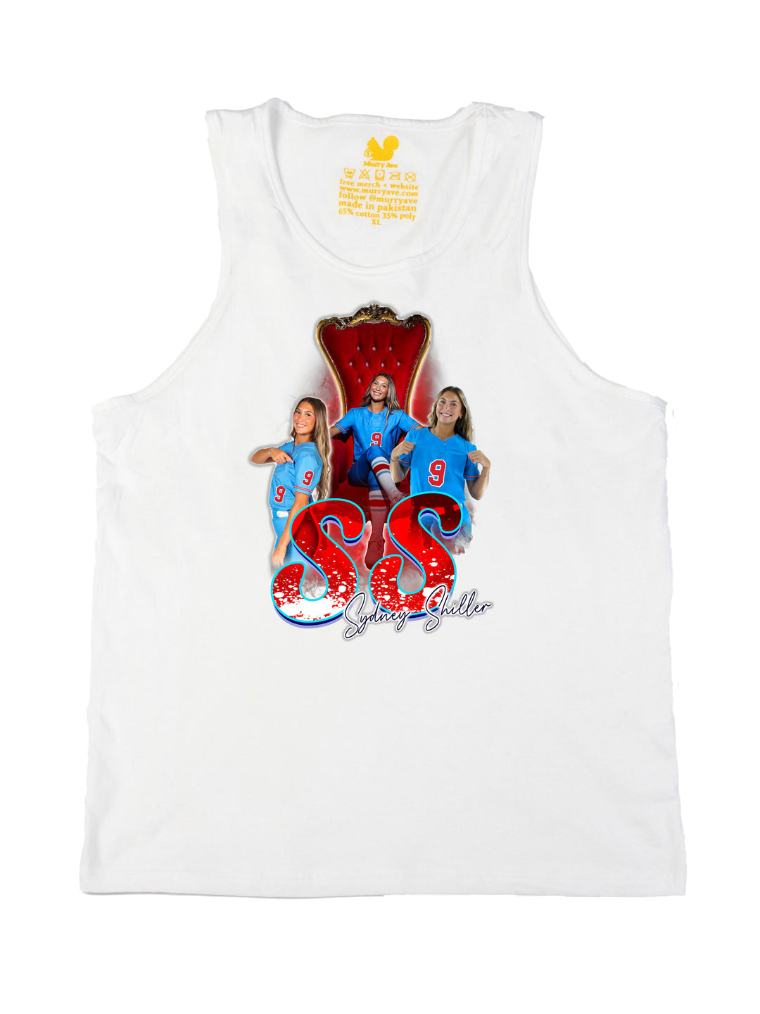 Sydney Shiller Initials Tank Top