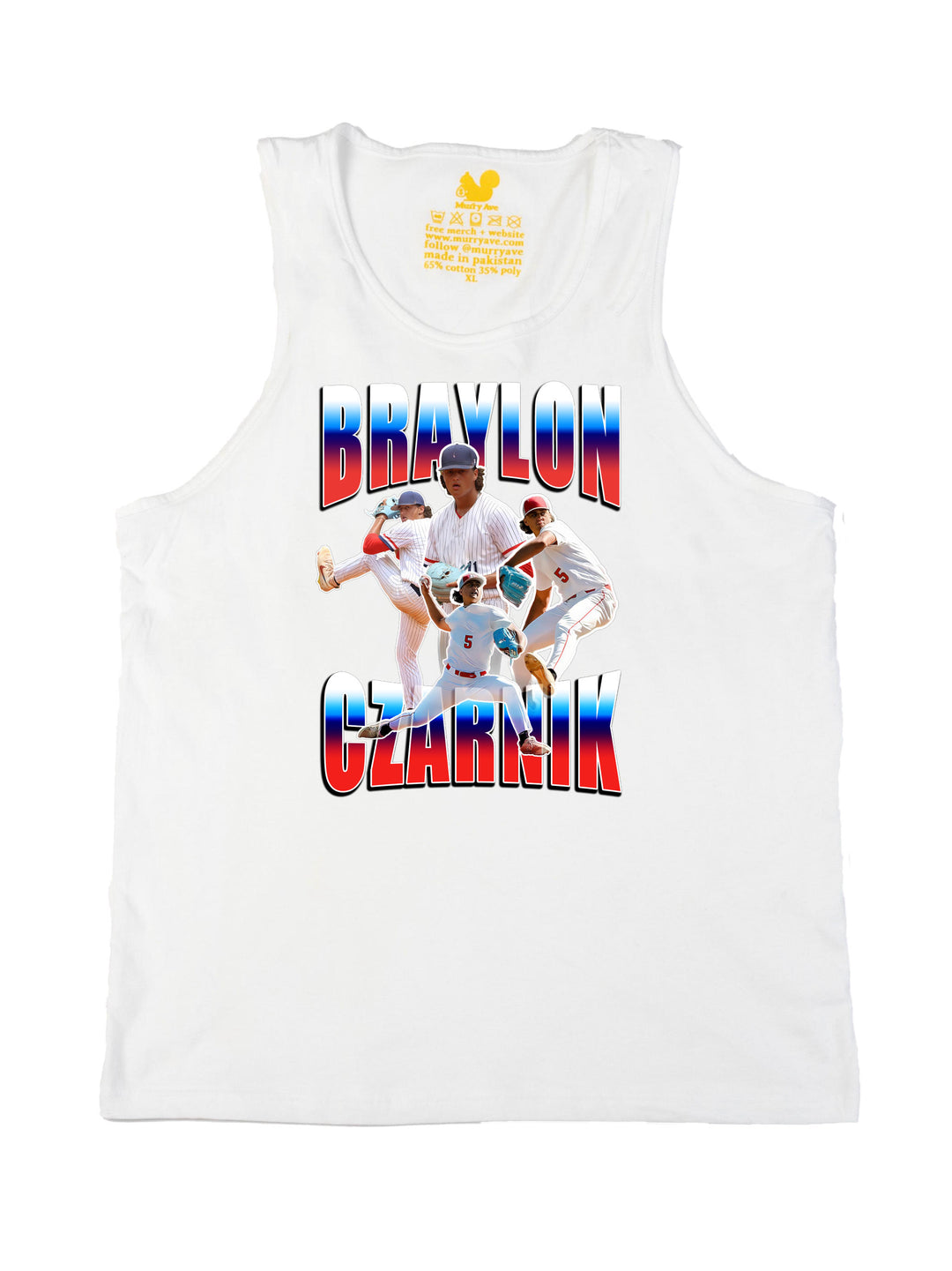 Braylon Czarnik Collage Tank Top