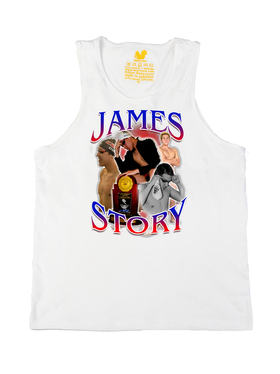 James Story Collage Tank Top