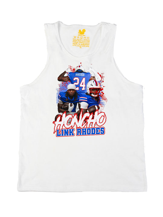 Link Rhodes Collage Tank Top
