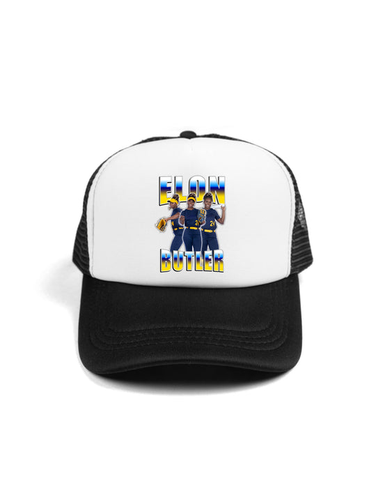 Elon Butler Collage Trucker Hat