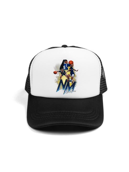 Nya Morris Initials Bulk Trucker Hat
