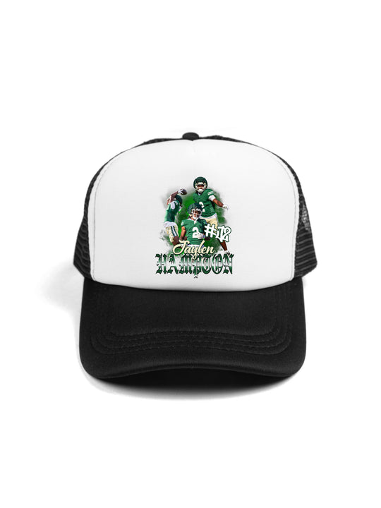 Jaylen Hampton Collage Trucker Hat