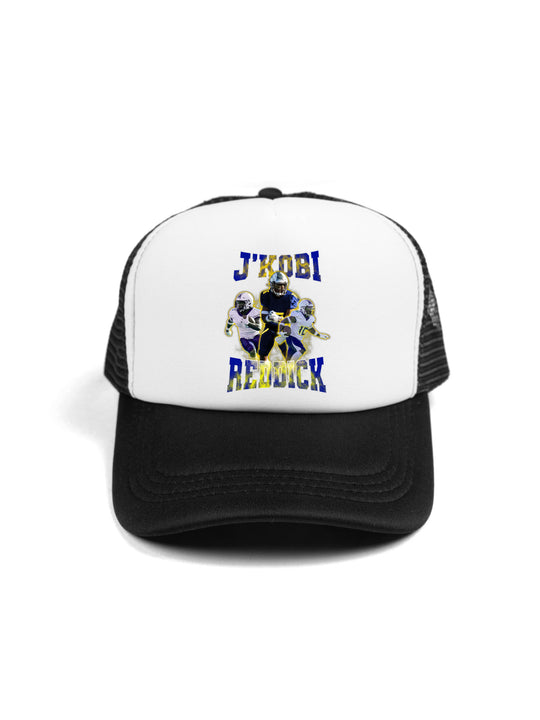 JKobi Reddick Collage Trucker Hat