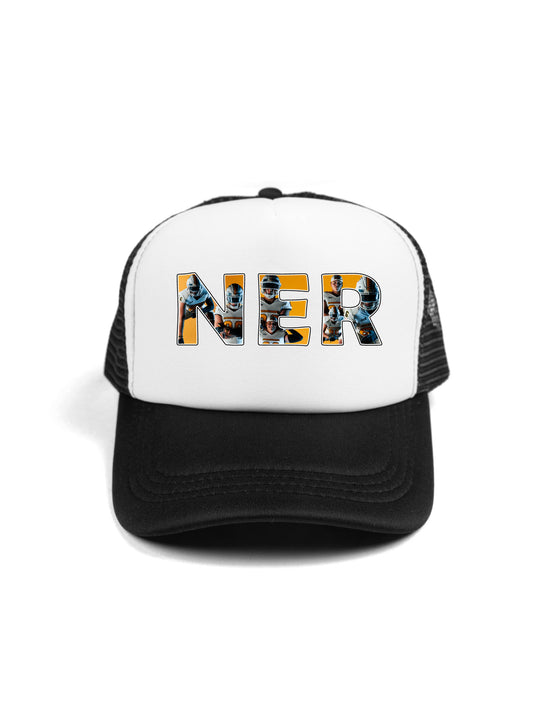 Nathaniel Eberly Rodriguez Letters Trucker Hat