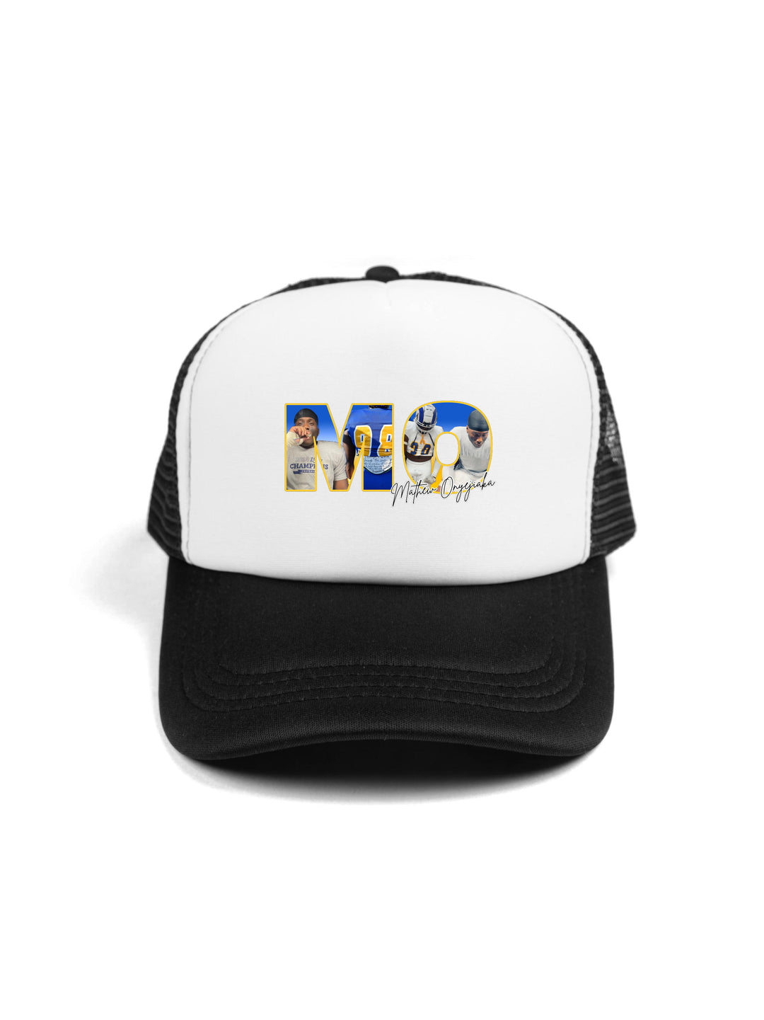 Mathew Onyejiaka Initials Trucker Hat