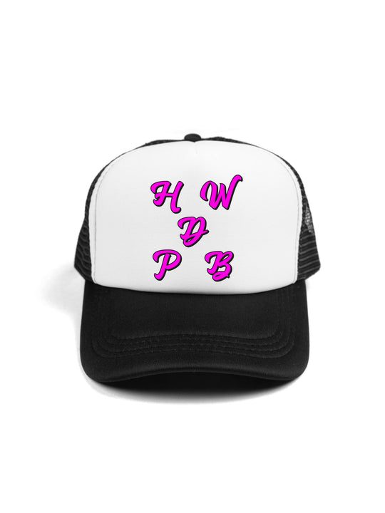 HWDPB Letters Trucker Hat