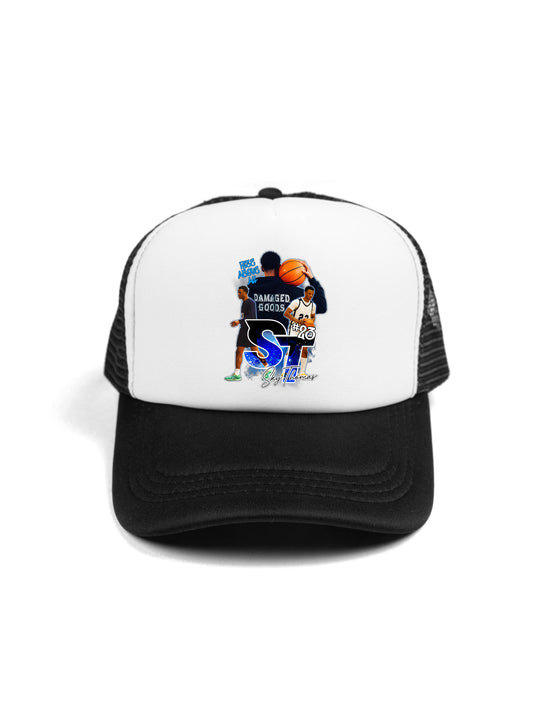 Sky Thomas Initials Trucker Hat