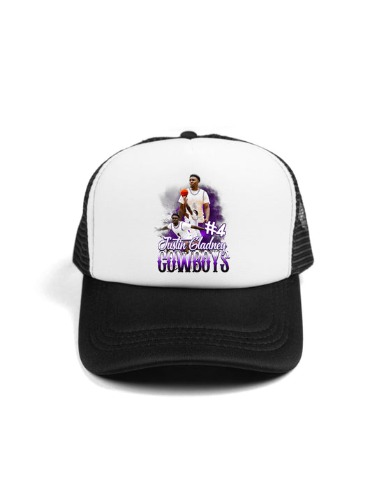 Justin Gladney Collage Trucker Hat