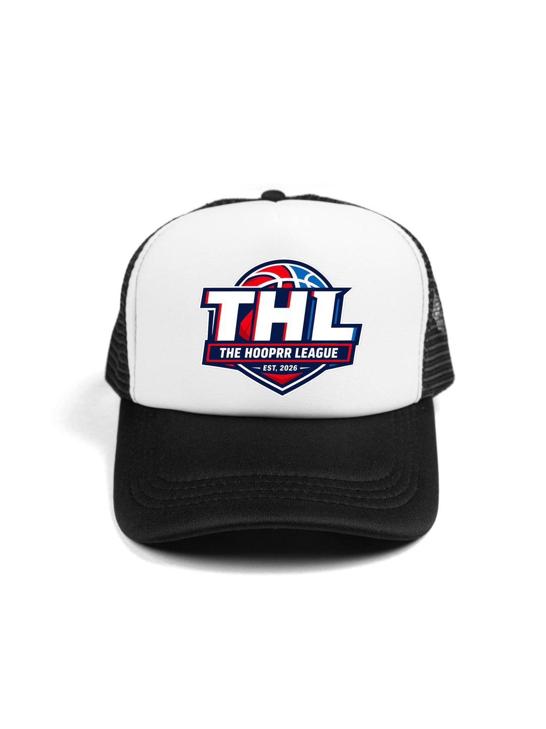 The Hooprr League Logo Trucker Hat